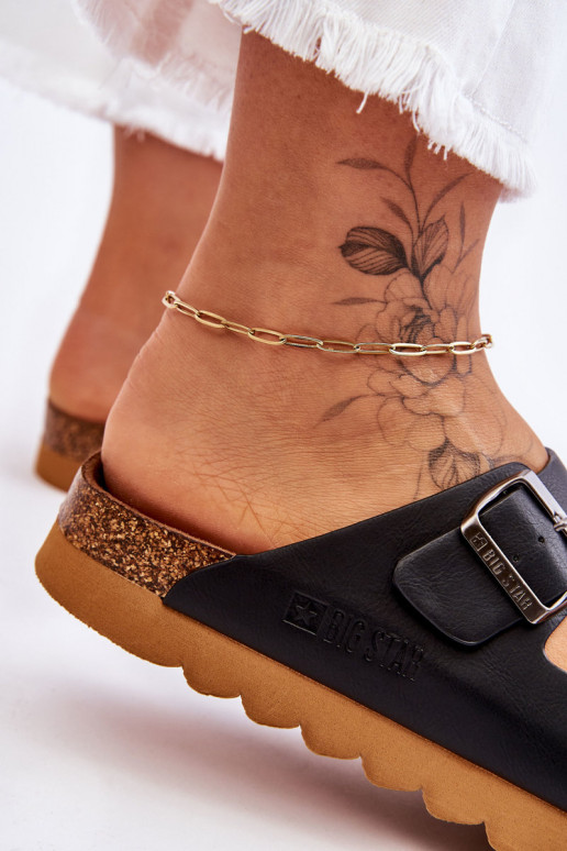 Het klassieke model Dames Slippers Big Star LL274477 zInart