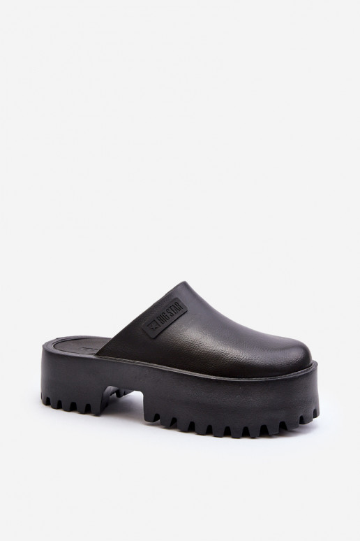 Dames Slippers met trendy massieve zolen Big Star NN274014 zInart Dames Slippers met trendy massieve zolen Big Star NN274014 zInart