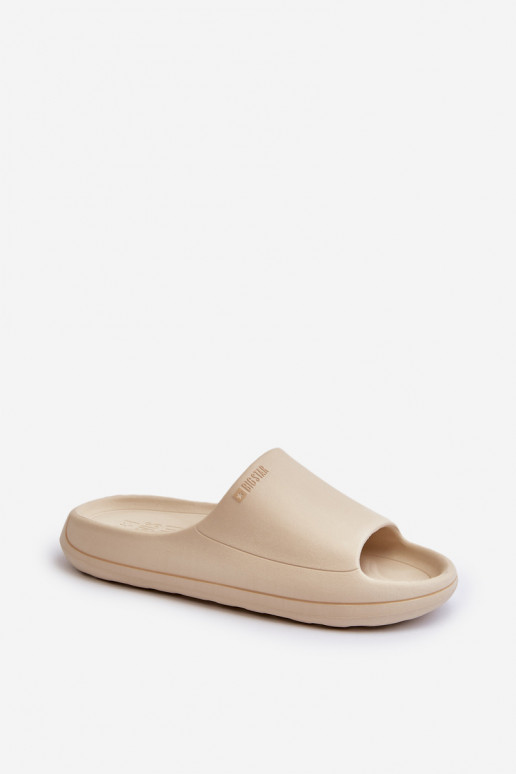 Dames pantoffels Big Star NN274A040 zandkleur