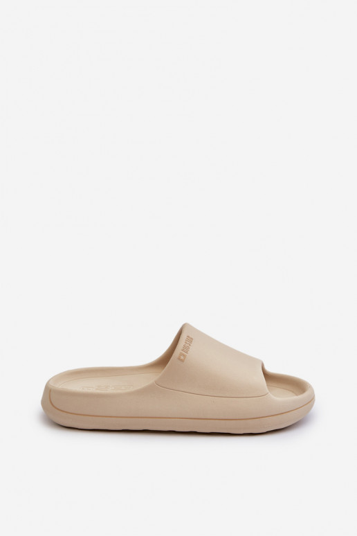 Dames pantoffels Big Star NN274A040 zandkleur