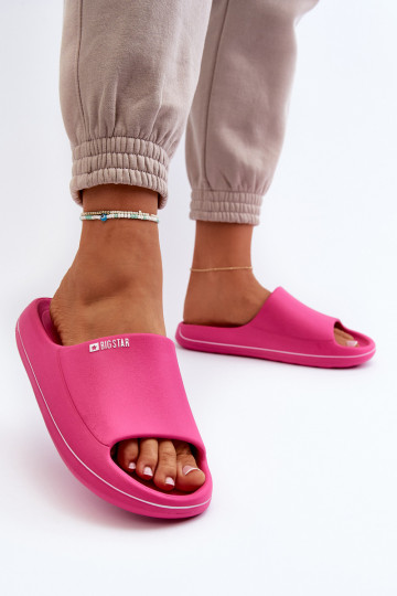 Dames pantoffels Big Star NN274A041 roze