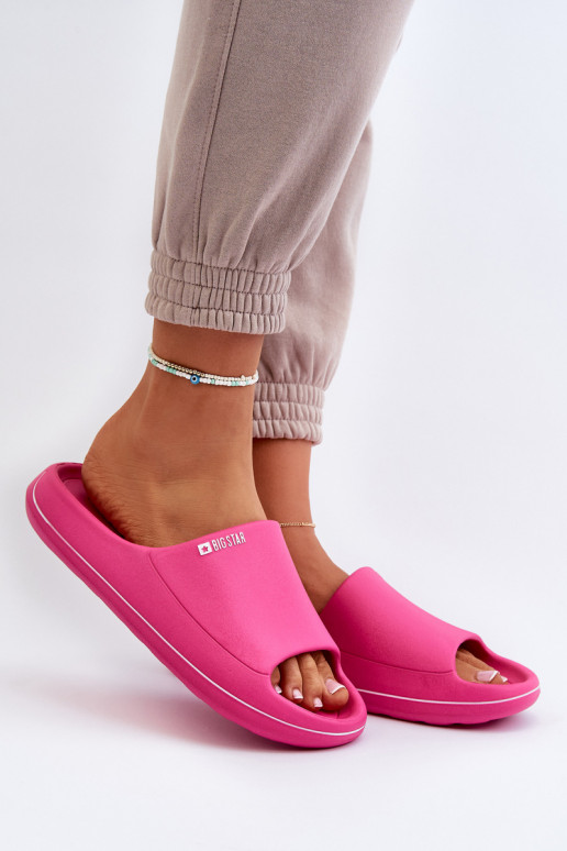 Eenvoudig Damespantoffels Big Star NN274A041 roze Eenvoudig Damespantoffels Big Star NN274A041 roze