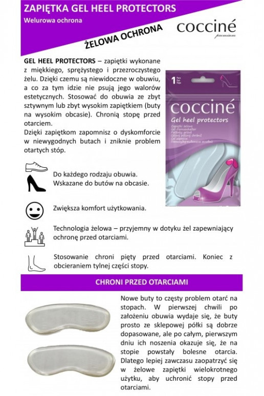 Coccine Gel Hielbeschermers hielbeschermers