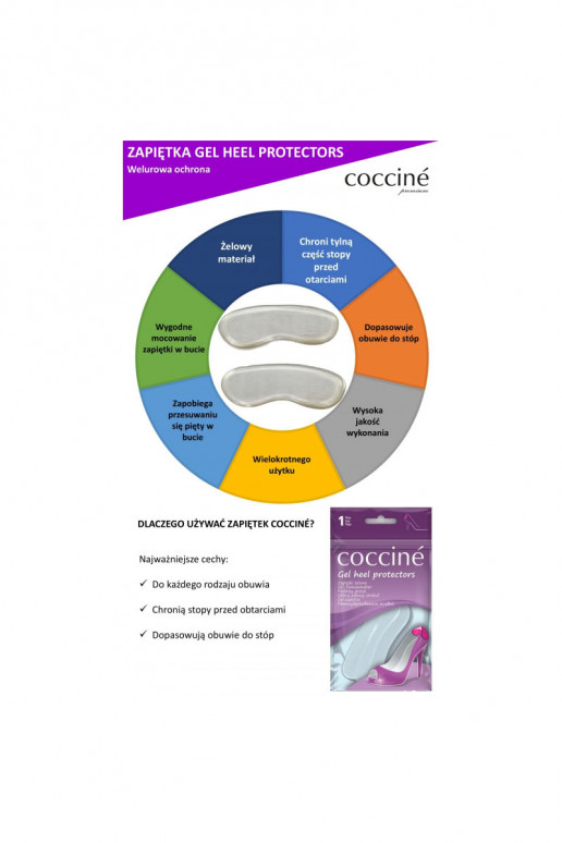 Coccine Gel Hielbeschermers hielbeschermers