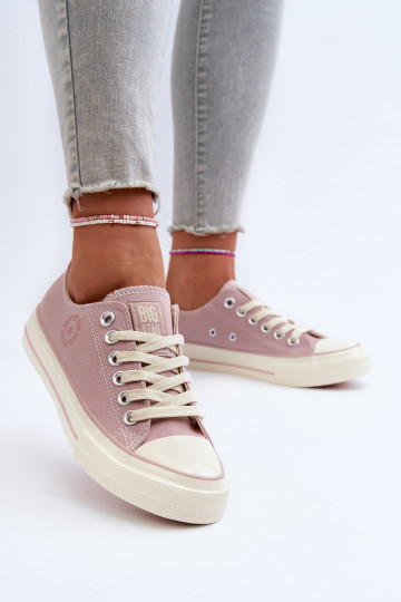 Lage Dames Sneakers Big Star NN274270 Roze