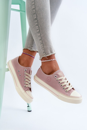 Lage Dames Sneakers Big Star NN274270 Roze 2