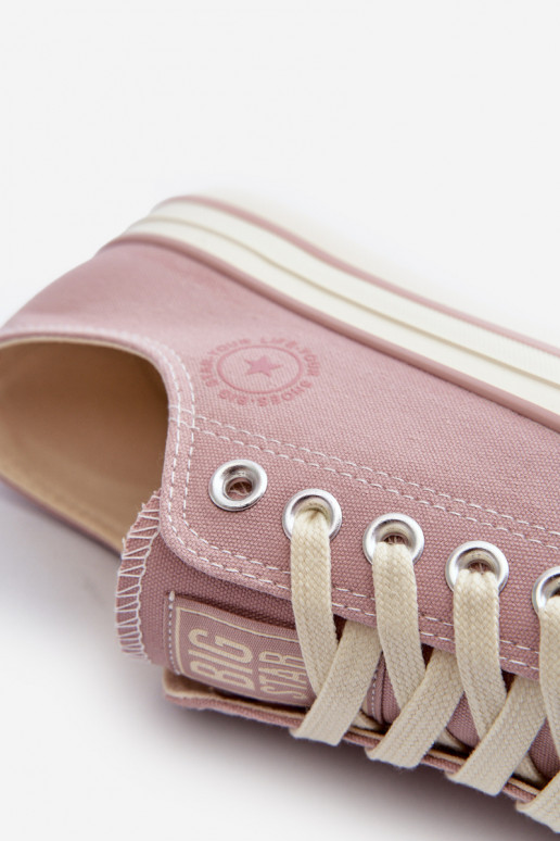 Laag Vrijetijdsschoenen Big Star NN274270 roze