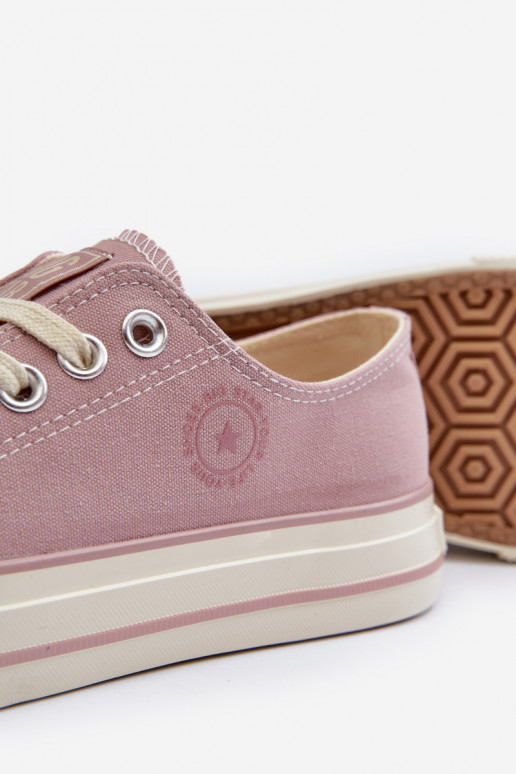 Laag Vrijetijdsschoenen Big Star NN274270 roze