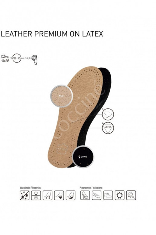 Coccine Kinderen Inzetstukken Leer Op Latex Do INycinania 19-35