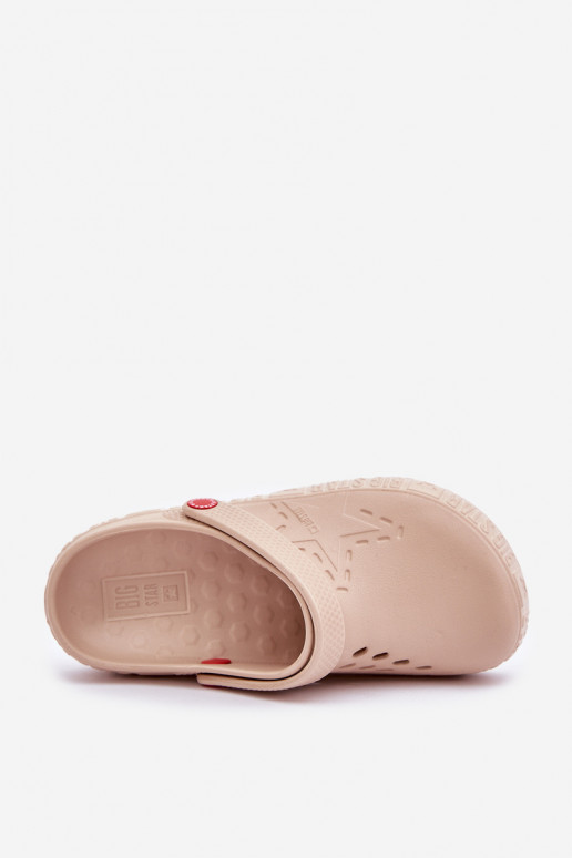Dames LichtgeInicht pantoffels Big Star II275012 beige Dames LichtgeInicht pantoffels Big Star II275012 beige