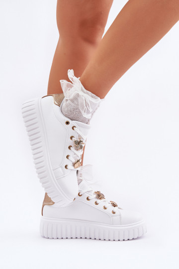 Sneakers model schoenen Dames Z Przypinkami Initte kleur Grelesi 2