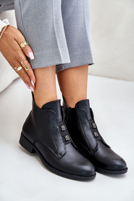 Gevoerde dameslaarsjes met brede...