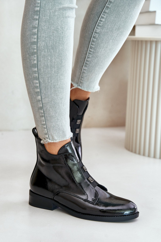 Zazoo laarzen in cowboystijl, van... Zazoo laarzen in cowboystijl, van...