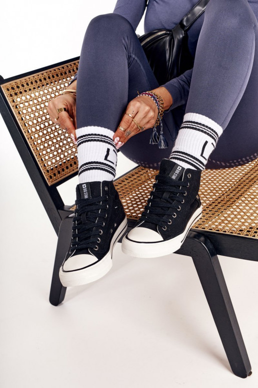 Dames vrijetijdsschoenen met laarzen Big Star DD274330 zInart