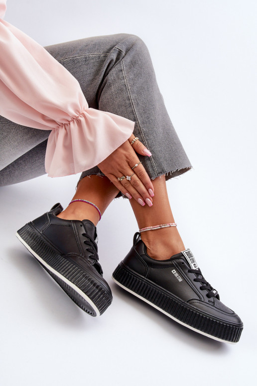 Sneakers model schoenen Dames met platform Big Star NN274255 zInart Sneakers model schoenen Dames met platform Big Star NN274255 zInart