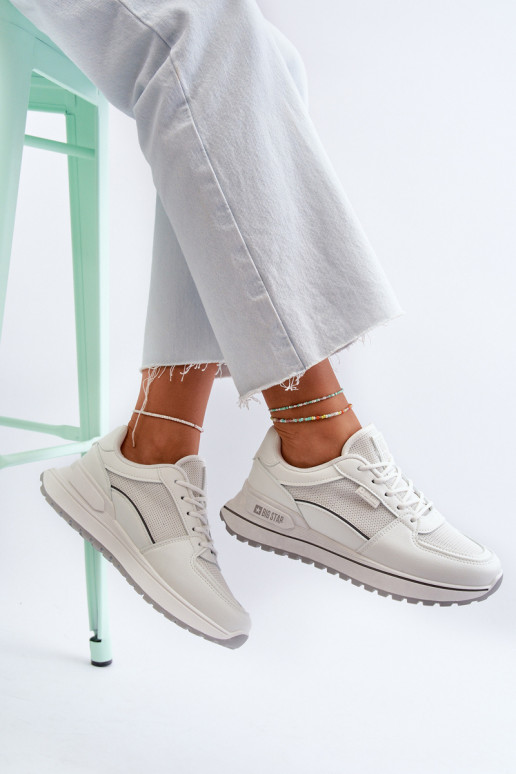 Sneakers model schoenen Dames Big Star NN274A089 Initte kleur Sneakers model schoenen Dames Big Star NN274A089 Initte kleur