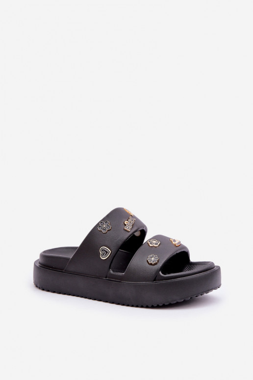 LichtgeInicht pantoffels Damespantoffels Z Przypinkami zInart Ravanala