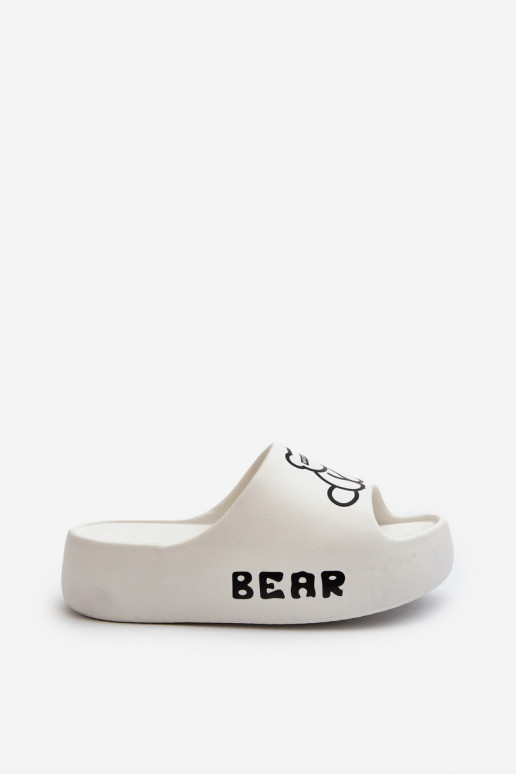 LichtgeInicht pantoffels Damespantoffels met trendy massieve zolen Met Beer Initte kleur Lamira LichtgeInicht pantoffels Damespantoffels met trendy massieve zolen Met Beer Initte kleur Lamira