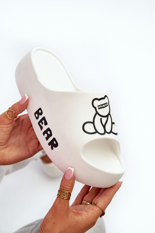 LichtgeInicht pantoffels Damespantoffels met trendy massieve zolen Met Beer Initte kleur Lamira LichtgeInicht pantoffels Damespantoffels met trendy massieve zolen Met Beer Initte kleur Lamira