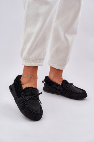 Mocassins Slippers Dames met bont zInart Kleogoria 2