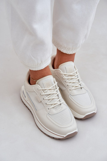 Sneakers model schoenen Dames Big Star NN274A088 ivoorkleur