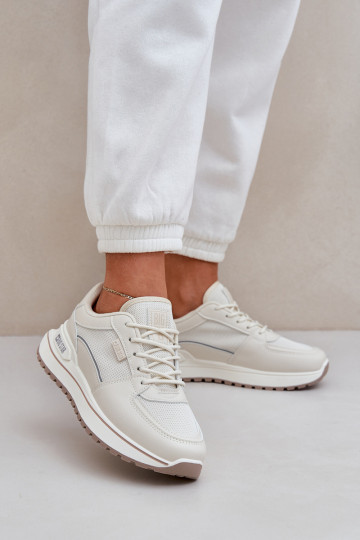 Sneakers model schoenen Dames Big Star NN274A088 ivoor 2