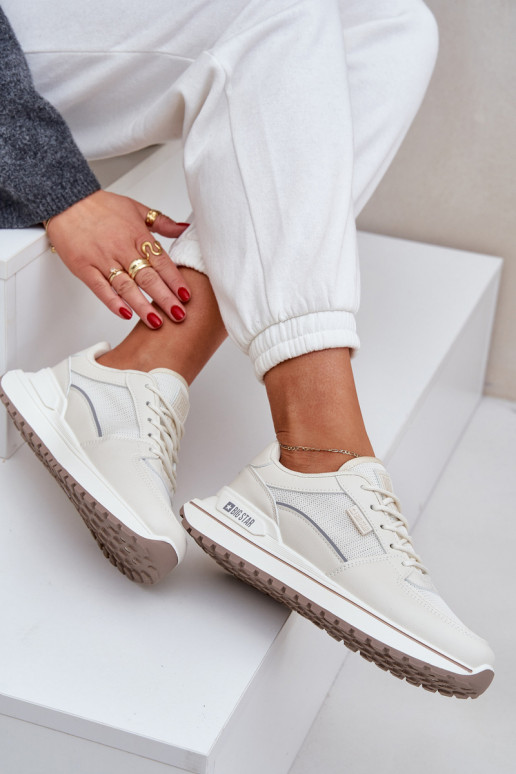 Sneakers model schoenen Dames Big Star NN274A088 ivoor