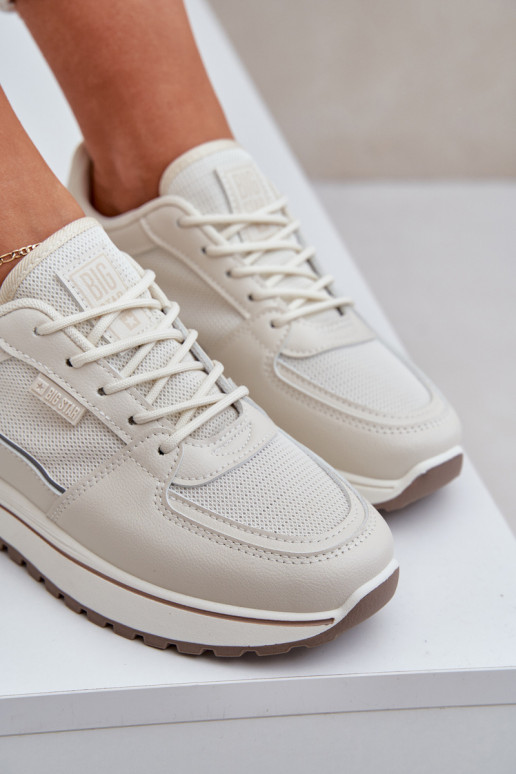 Sneakers model schoenen Dames Big Star NN274A088 ivoor