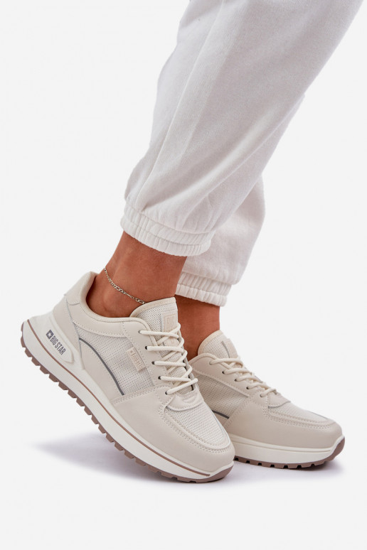 Sneakers model schoenen Dames Big Star NN274A088 ivoor