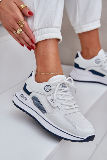 sportschoenen Sneakers model schoenen Dames Big Star NN274A103 HI-POLY SYSTEM INit-donkerblauIn