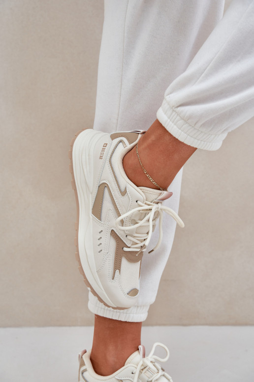sportschoenen Dames Big Star NN274A096 HI-POLY SYSTEM beige sportschoenen Dames Big Star NN274A096 HI-POLY SYSTEM beige