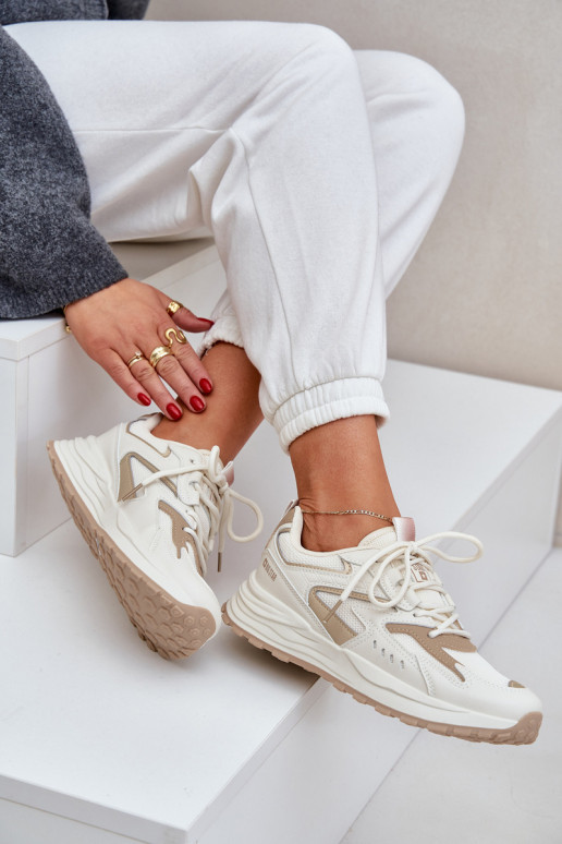 sportschoenen Dames Big Star NN274A096 HI-POLY SYSTEM beige sportschoenen Dames Big Star NN274A096 HI-POLY SYSTEM beige
