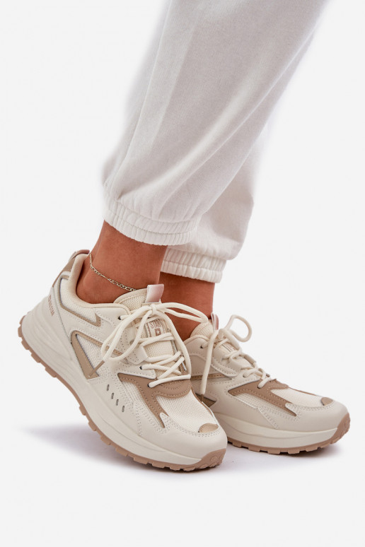 sportschoenen Dames Big Star NN274A096 HI-POLY SYSTEM beige sportschoenen Dames Big Star NN274A096 HI-POLY SYSTEM beige