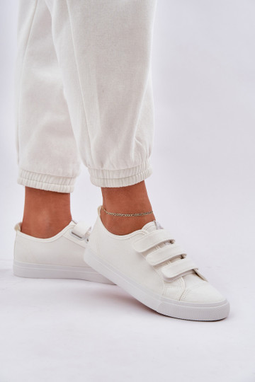 Jeugd platte sneakers met zelfklevende bevestigingsmiddelen Initte kleur Dilan 2