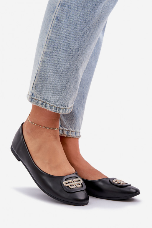 Ballerinas Op een platte zool met ornamenten zInart Ainoria