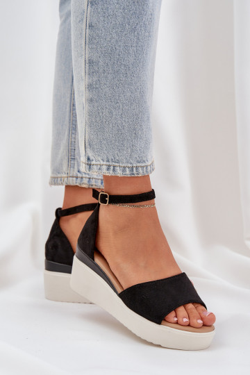 LichtgeInicht sandalen met platform I Delicaatm Koturnie zInart Gillifia 2