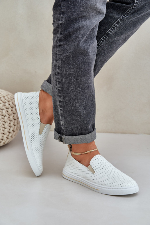 Persistent model Eko Leer Dames Sneakers vrijetijdsschoenen met de inscriptie ivoor Zalinne Persistent model Eko Leer Dames Sneakers vrijetijdsschoenen met de inscriptie ivoor Zalinne