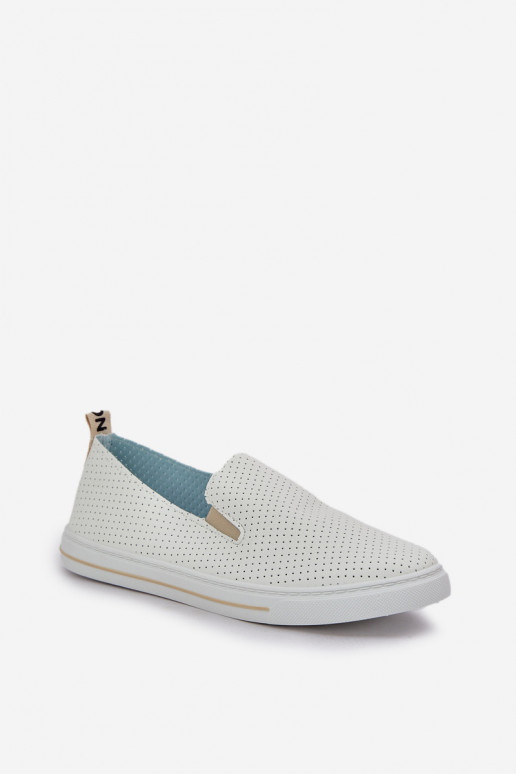Persistent model Eko Leer Dames Sneakers vrijetijdsschoenen met de inscriptie ivoor Zalinne Persistent model Eko Leer Dames Sneakers vrijetijdsschoenen met de inscriptie ivoor Zalinne