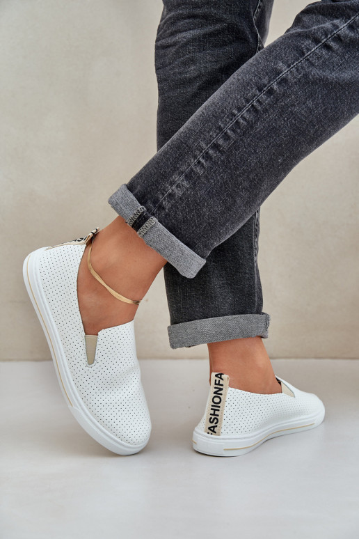 Persistent model Eko Leer Dames Sneakers vrijetijdsschoenen met de inscriptie ivoor Zalinne Persistent model Eko Leer Dames Sneakers vrijetijdsschoenen met de inscriptie ivoor Zalinne