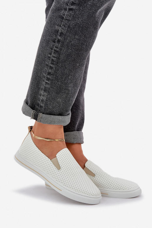 Persistent model Eko Leer Dames Sneakers vrijetijdsschoenen met de inscriptie ivoor Zalinne Persistent model Eko Leer Dames Sneakers vrijetijdsschoenen met de inscriptie ivoor Zalinne