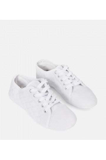 Rubinhvide sneakers til børn 2