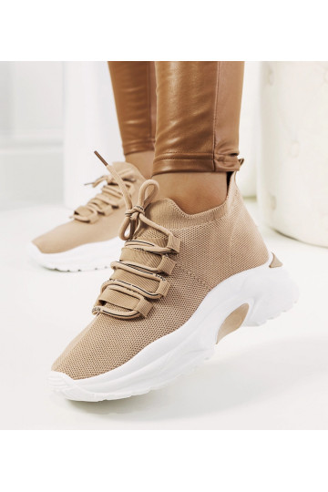 Beige Barraza damesneakers