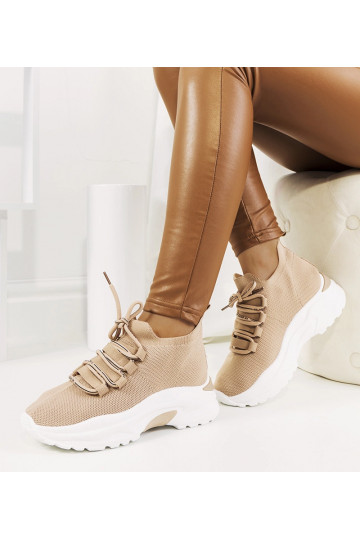 Beige Barraza damesneakers 2