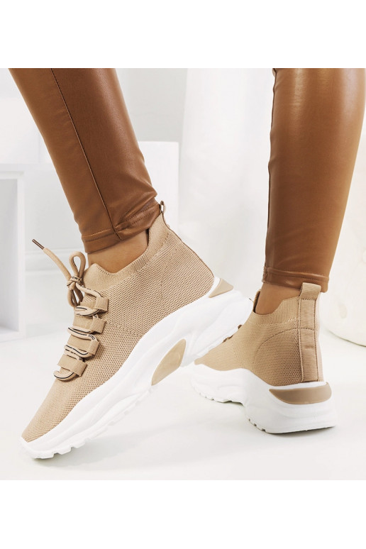 Beige Barraza damesneakers