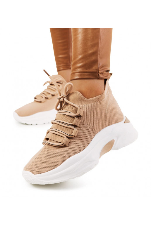 Beige Barraza damesneakers