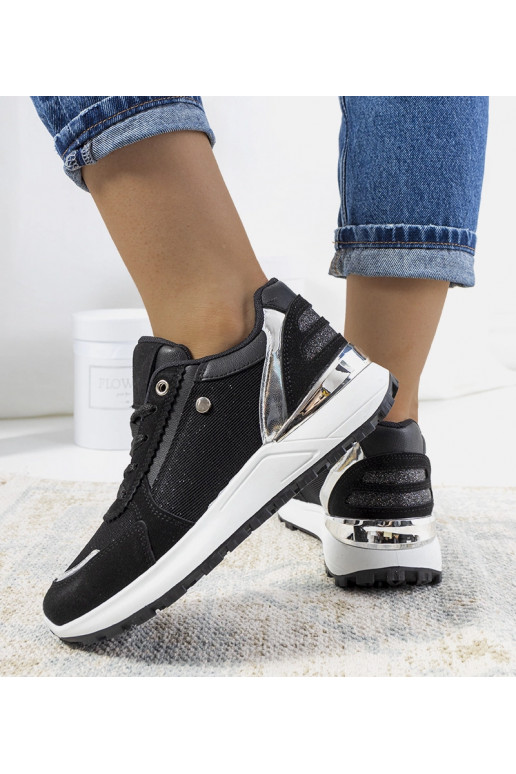 Sorte skinnende Onio sneakers til...