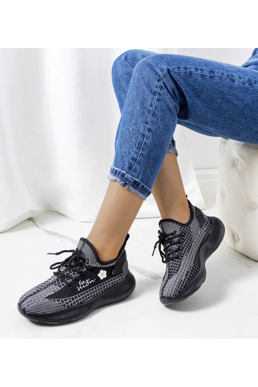 Sorte Molema sportssneakers til kvinder