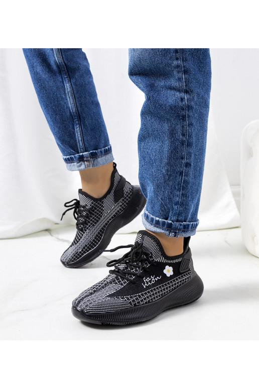 Sorte Molema sportssneakers til kvinder