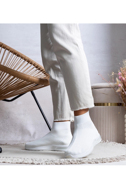 Salgado hvide high-top sneakers