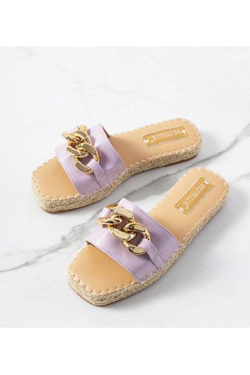 Lilla Cairo Chain Flip Flops 2